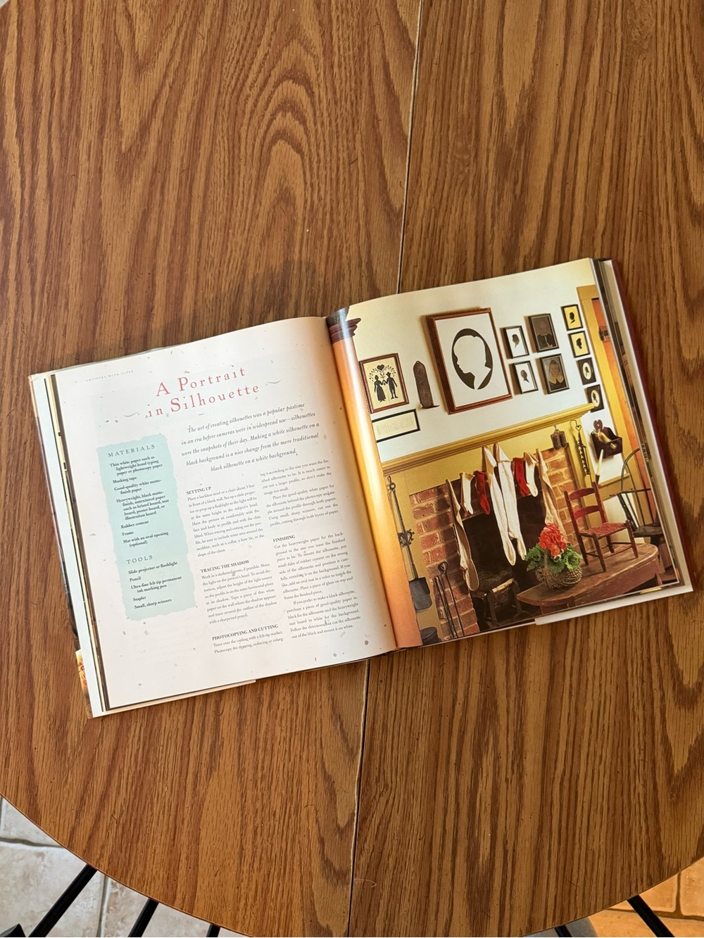 Handmade Country Coffee Table Book - Picture 2 of 6